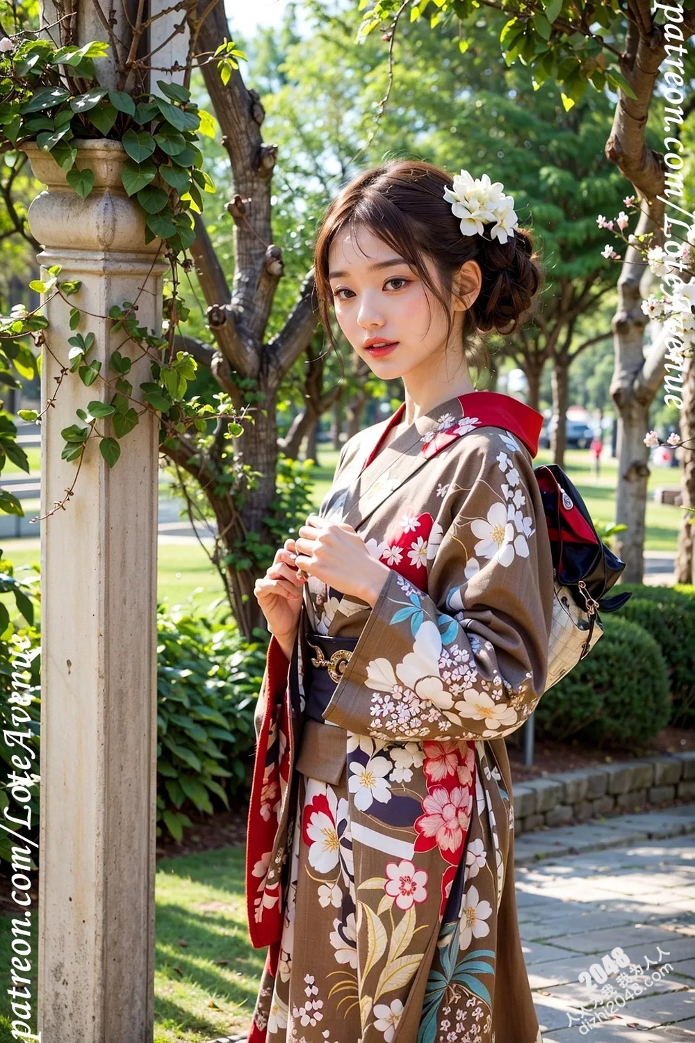 Lote镜头下的日本传统旅行：樱花盛开时节的暧昧邂逅(4)