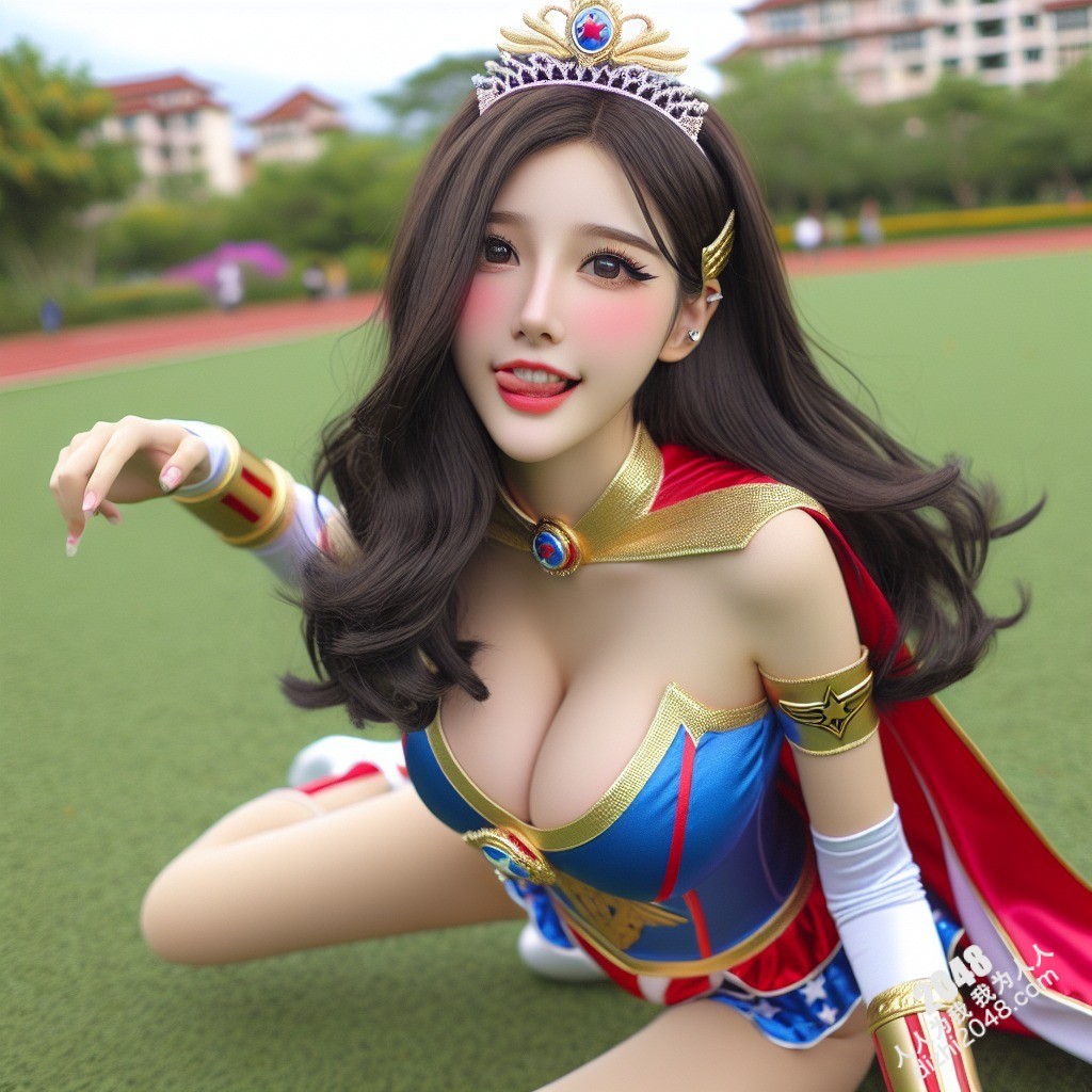 金麦田里的Wonder Woman：丰乳翘臀的性感女神，引爆你的荷尔蒙(21)