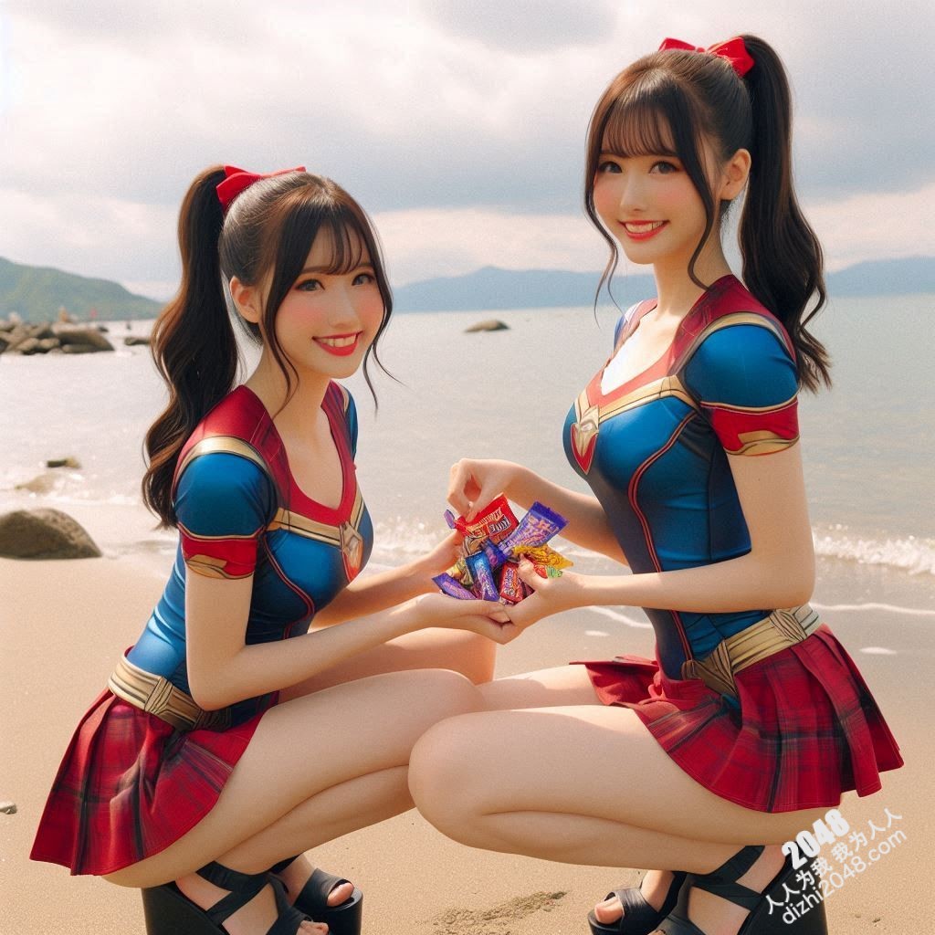 海滩性感Cosplay：超级英雄少女的阳光诱惑(1)