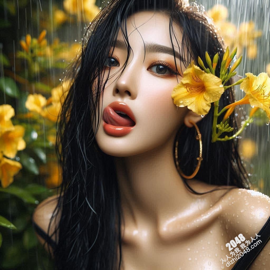 溪边仙子：绝美女子与萤火虫的夜间邂逅(27)