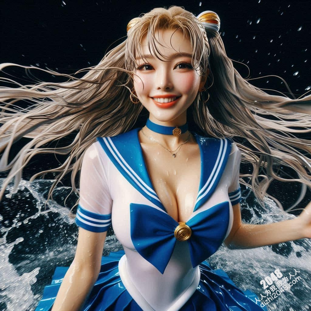 月野兔的深蓝诱惑：水手服下的秘密，月光下的美人鱼(2)