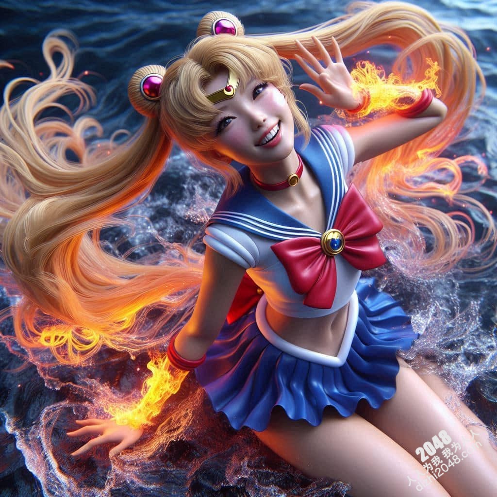 月野兔的深蓝诱惑：水手服下的秘密，月光下的美人鱼(10)