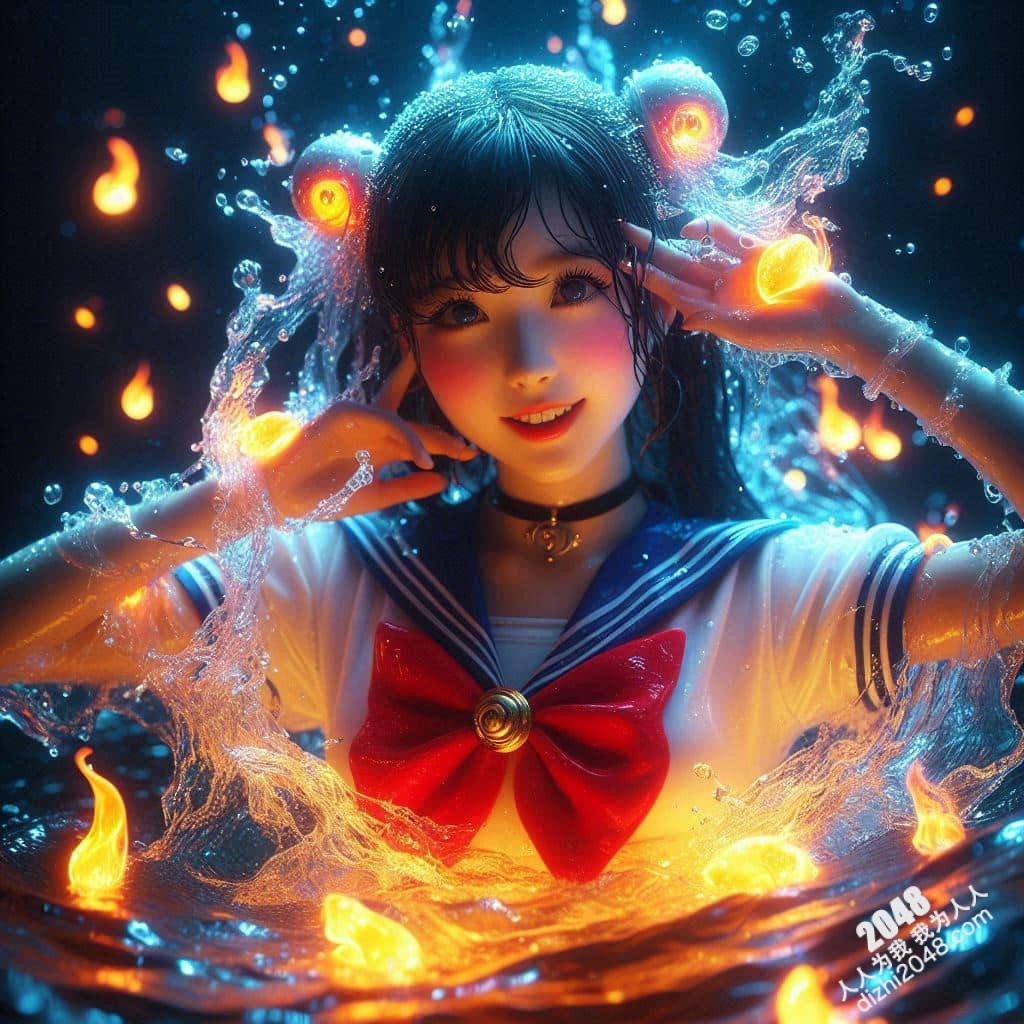 月野兔的深蓝诱惑：水手服下的秘密，月光下的美人鱼(20)
