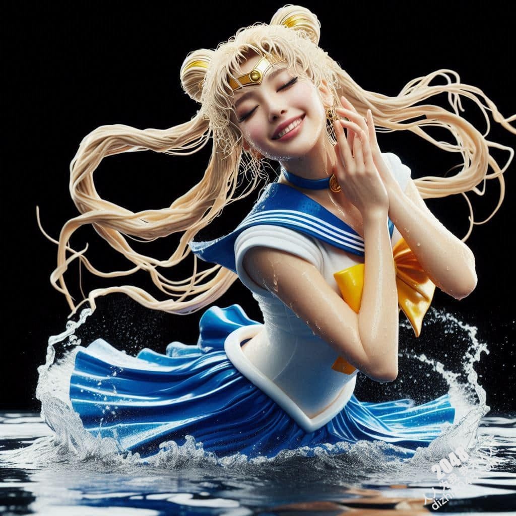 月野兔的深蓝诱惑：水手服下的秘密，月光下的美人鱼(22)