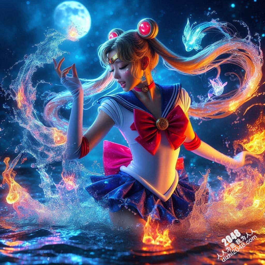 月野兔的深蓝诱惑：水手服下的秘密，月光下的美人鱼(24)
