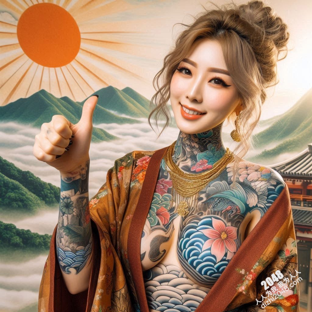 艺伎纹身：一场视觉盛宴与欲望的无声对话(8)