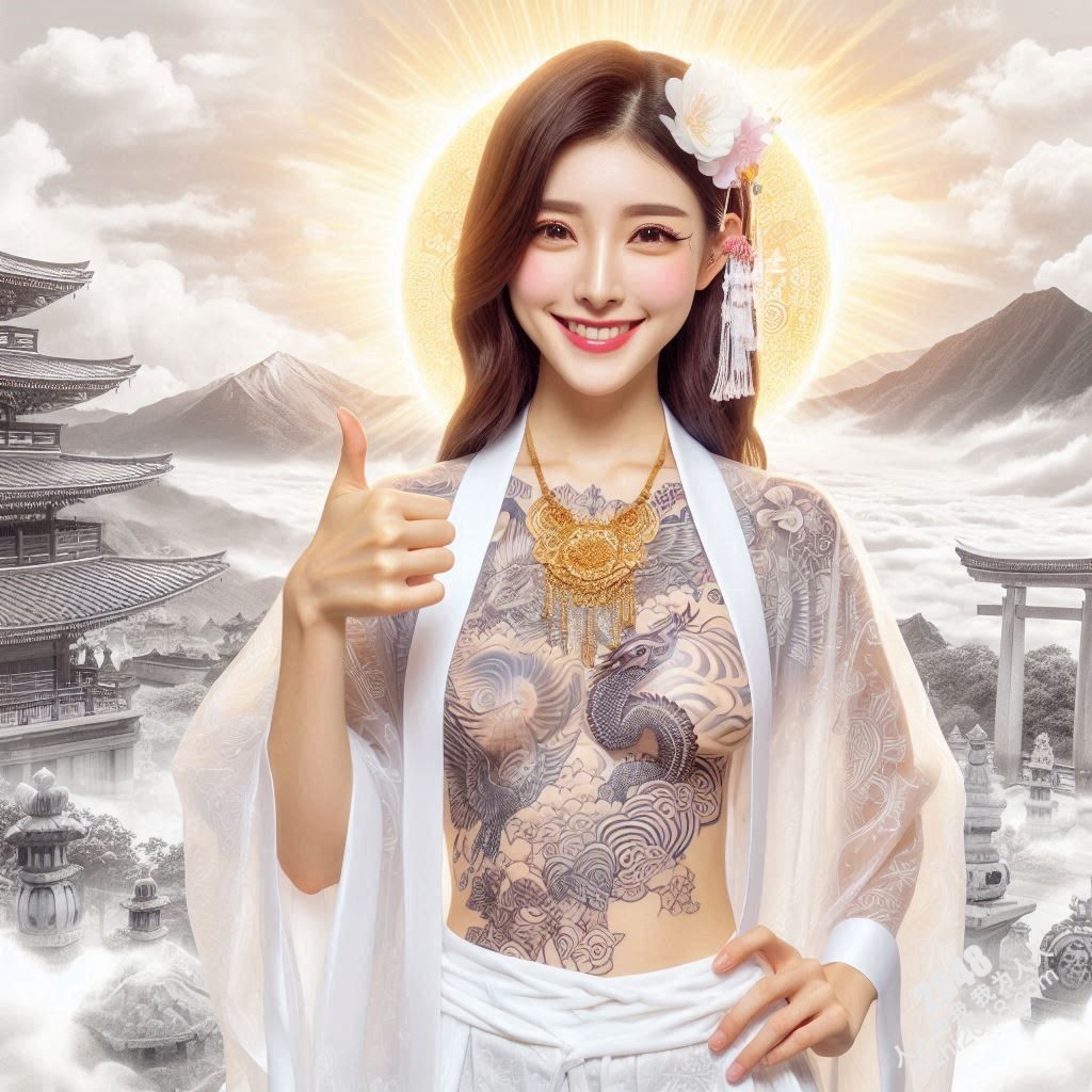 艺伎纹身：一场视觉盛宴与欲望的无声对话(19)