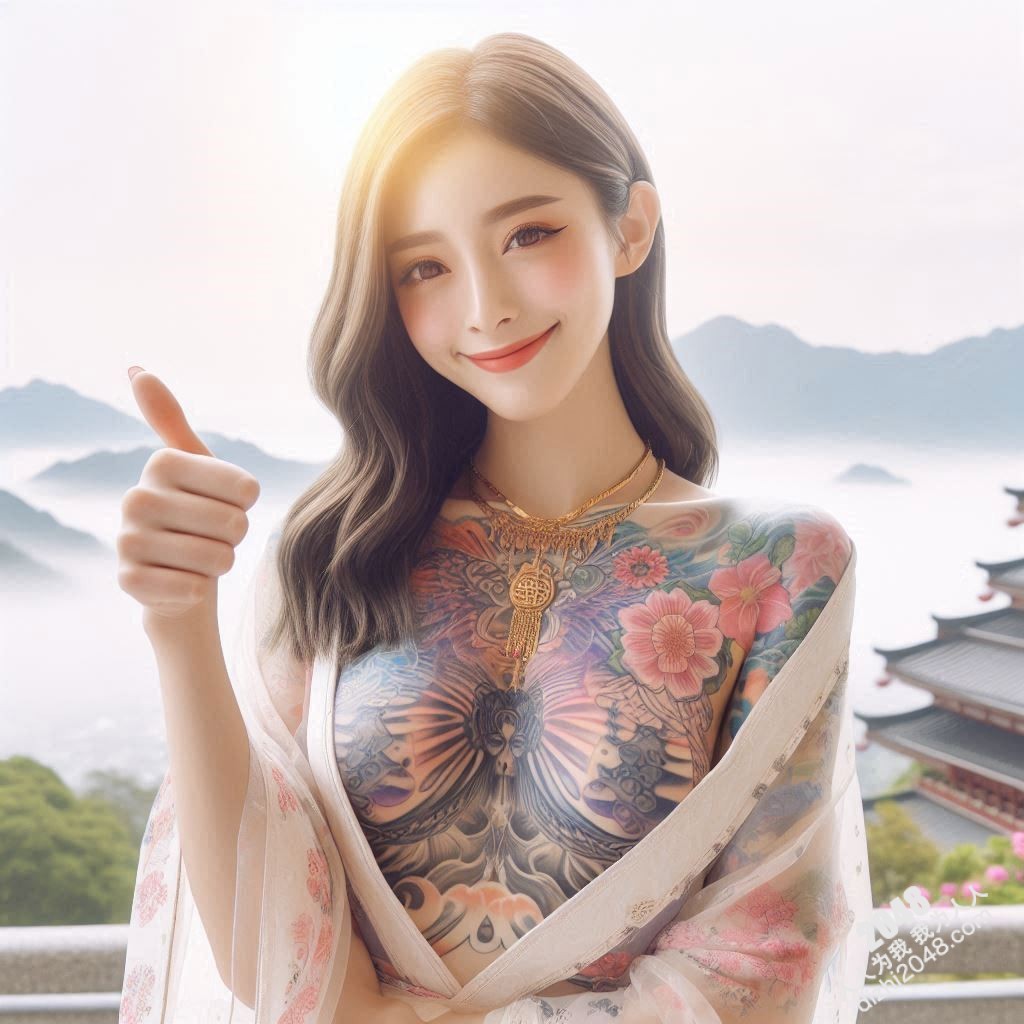 艺伎纹身：一场视觉盛宴与欲望的无声对话(22)