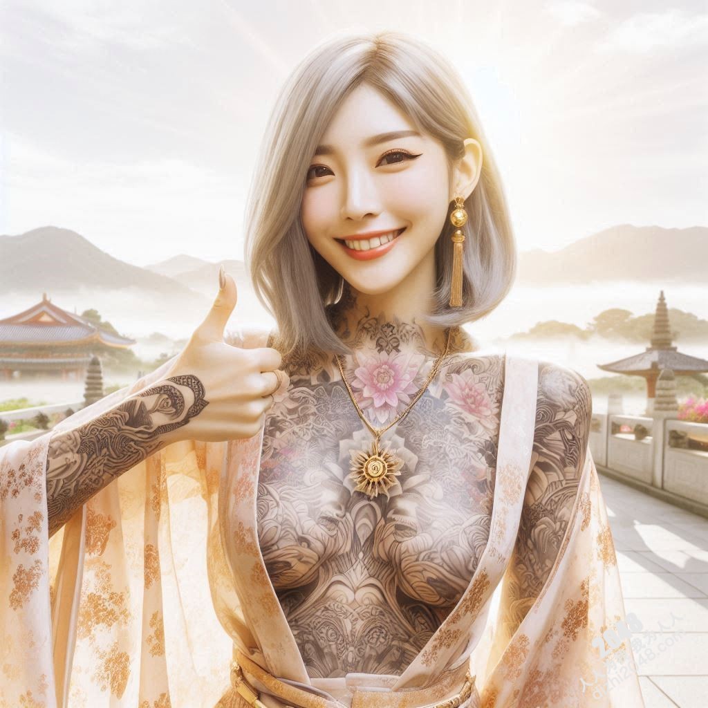 艺伎纹身：一场视觉盛宴与欲望的无声对话(32)