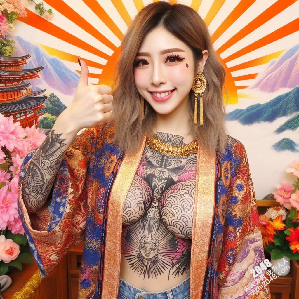 艺伎纹身：一场视觉盛宴与欲望的无声对话(33)