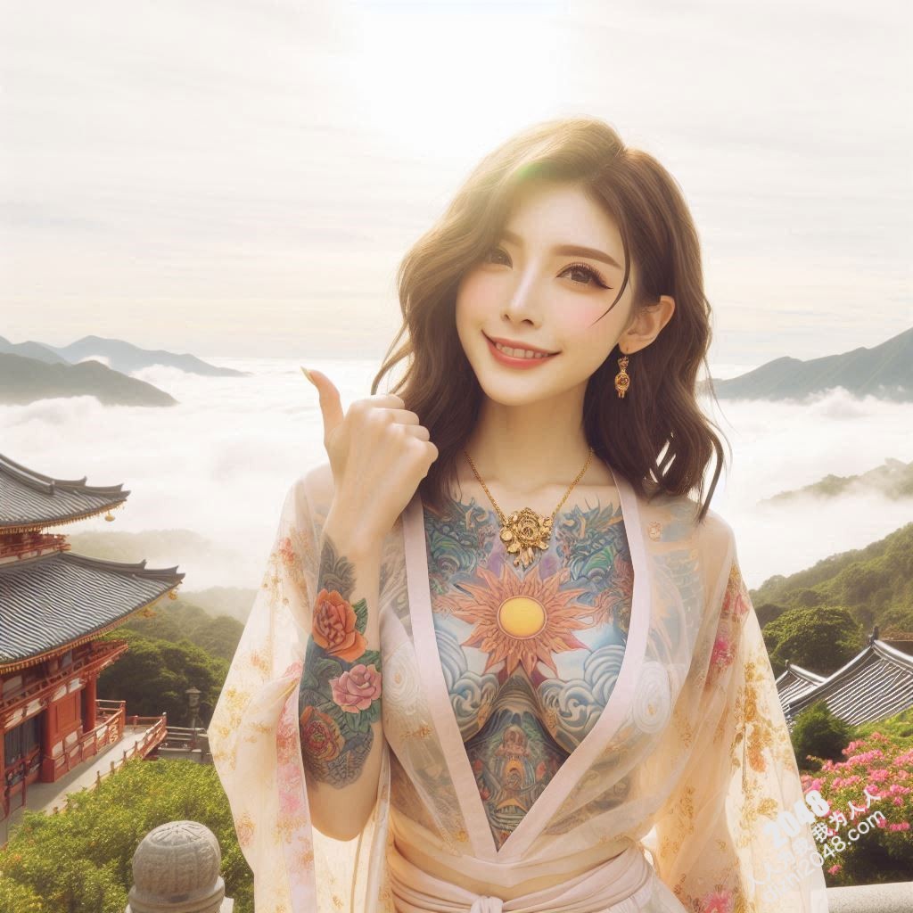 艺伎纹身：一场视觉盛宴与欲望的无声对话(34)