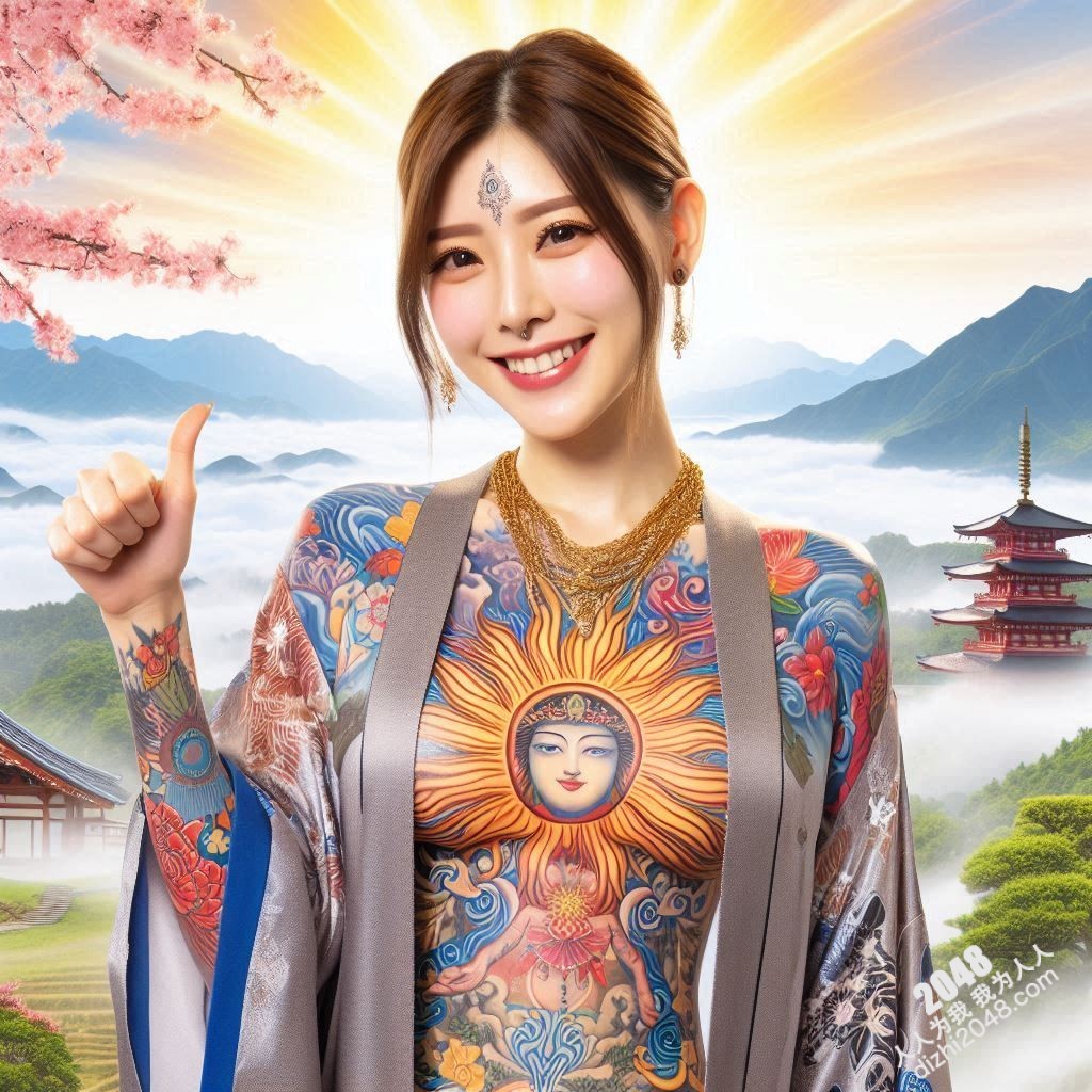 艺伎纹身：一场视觉盛宴与欲望的无声对话(35)