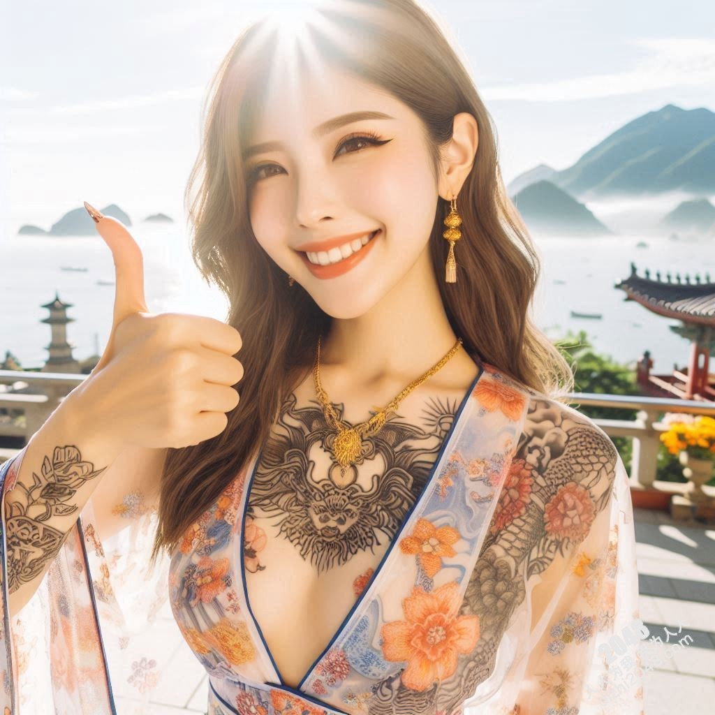 艺伎纹身：一场视觉盛宴与欲望的无声对话(39)