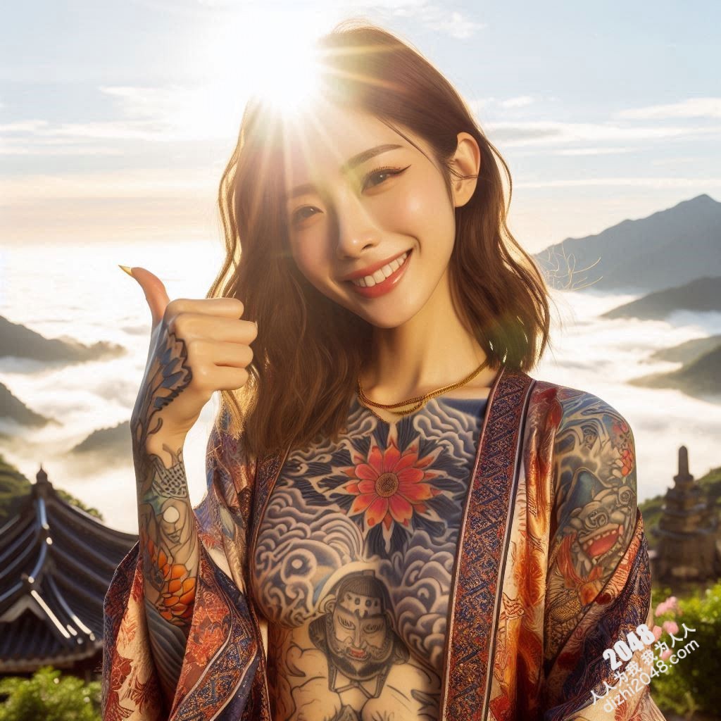 艺伎纹身：一场视觉盛宴与欲望的无声对话(41)