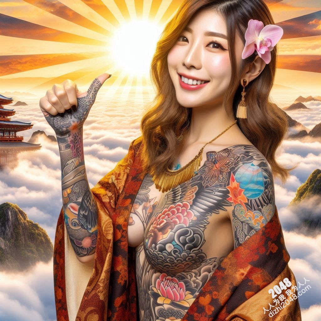 艺伎纹身：一场视觉盛宴与欲望的无声对话(42)