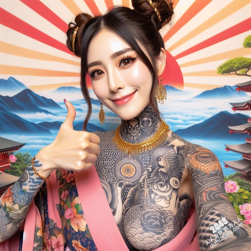 艺伎纹身：一场视觉盛宴与欲望的无声对话(44)