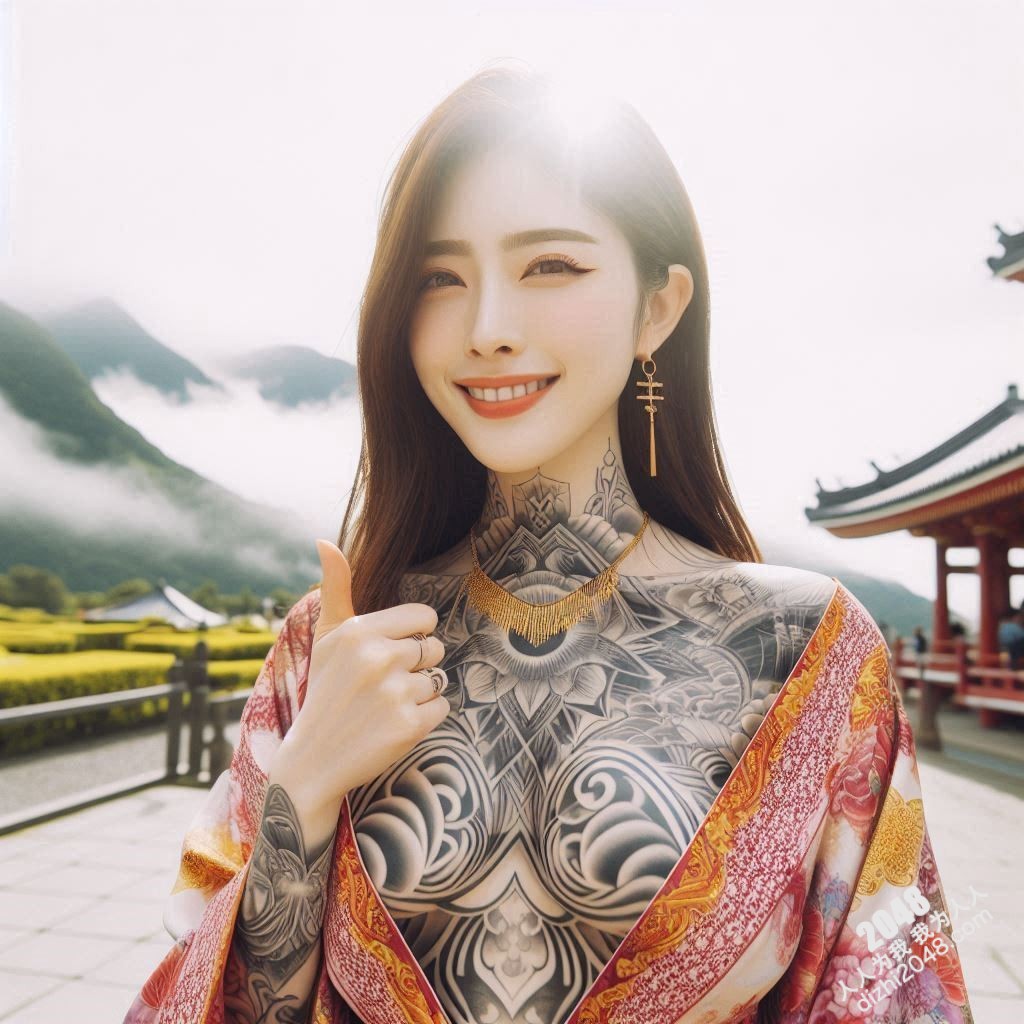 艺伎纹身：一场视觉盛宴与欲望的无声对话(45)