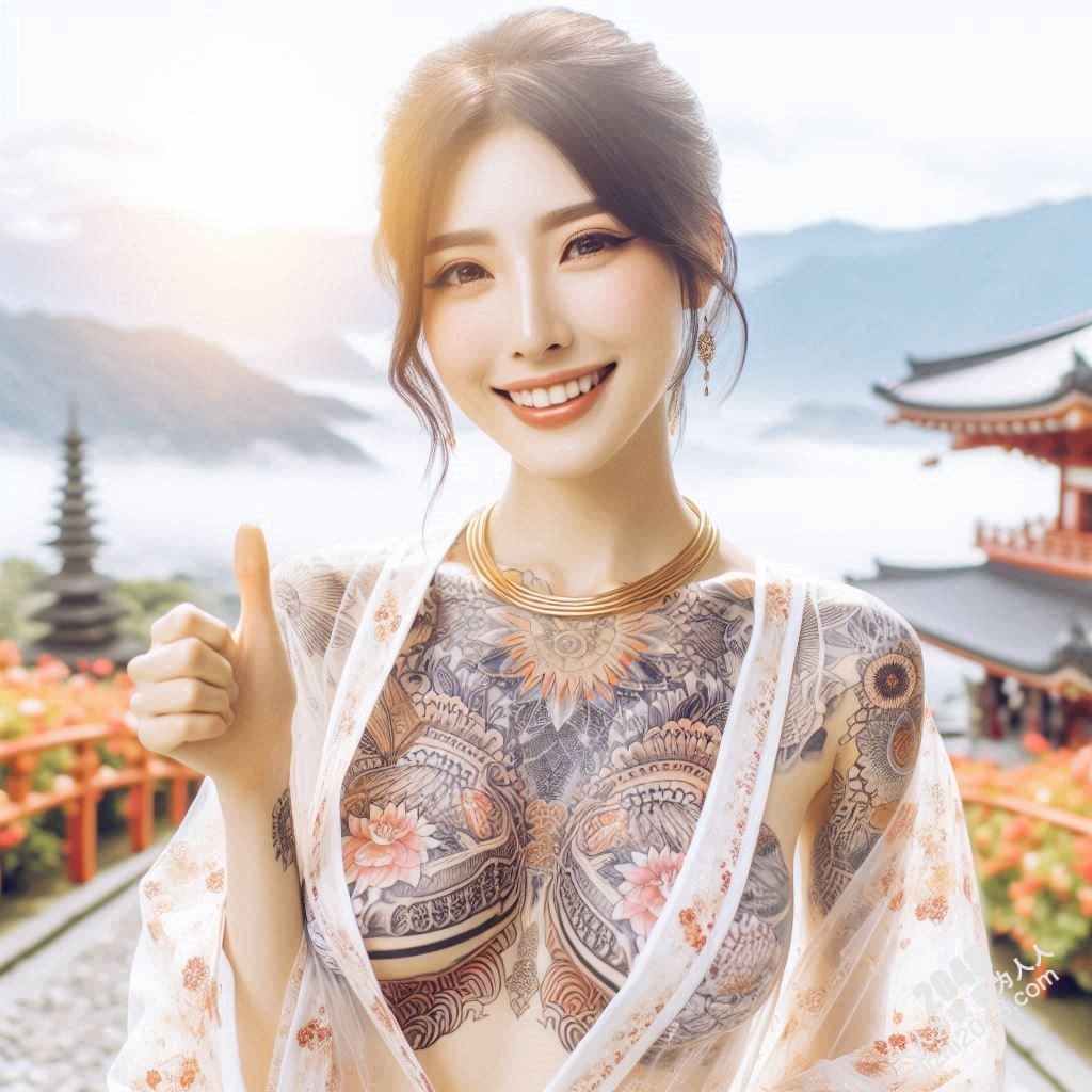 艺伎纹身：一场视觉盛宴与欲望的无声对话(46)