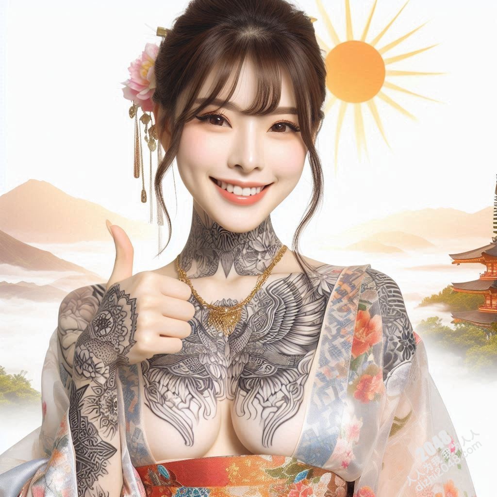艺伎纹身：一场视觉盛宴与欲望的无声对话(50)