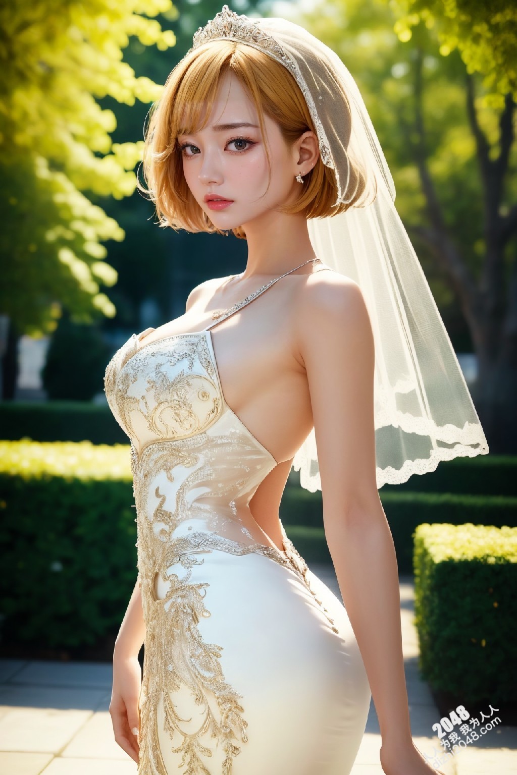 海边婚纱写真：新娘的诱惑(13)