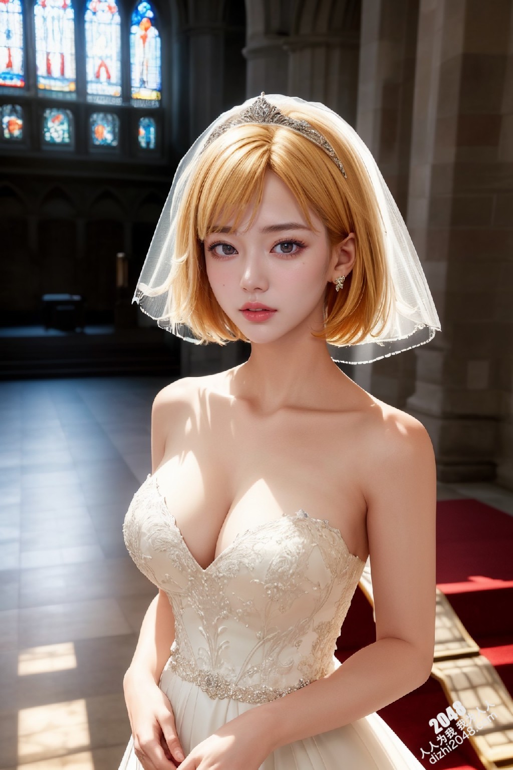 海边婚纱写真：新娘的诱惑(15)