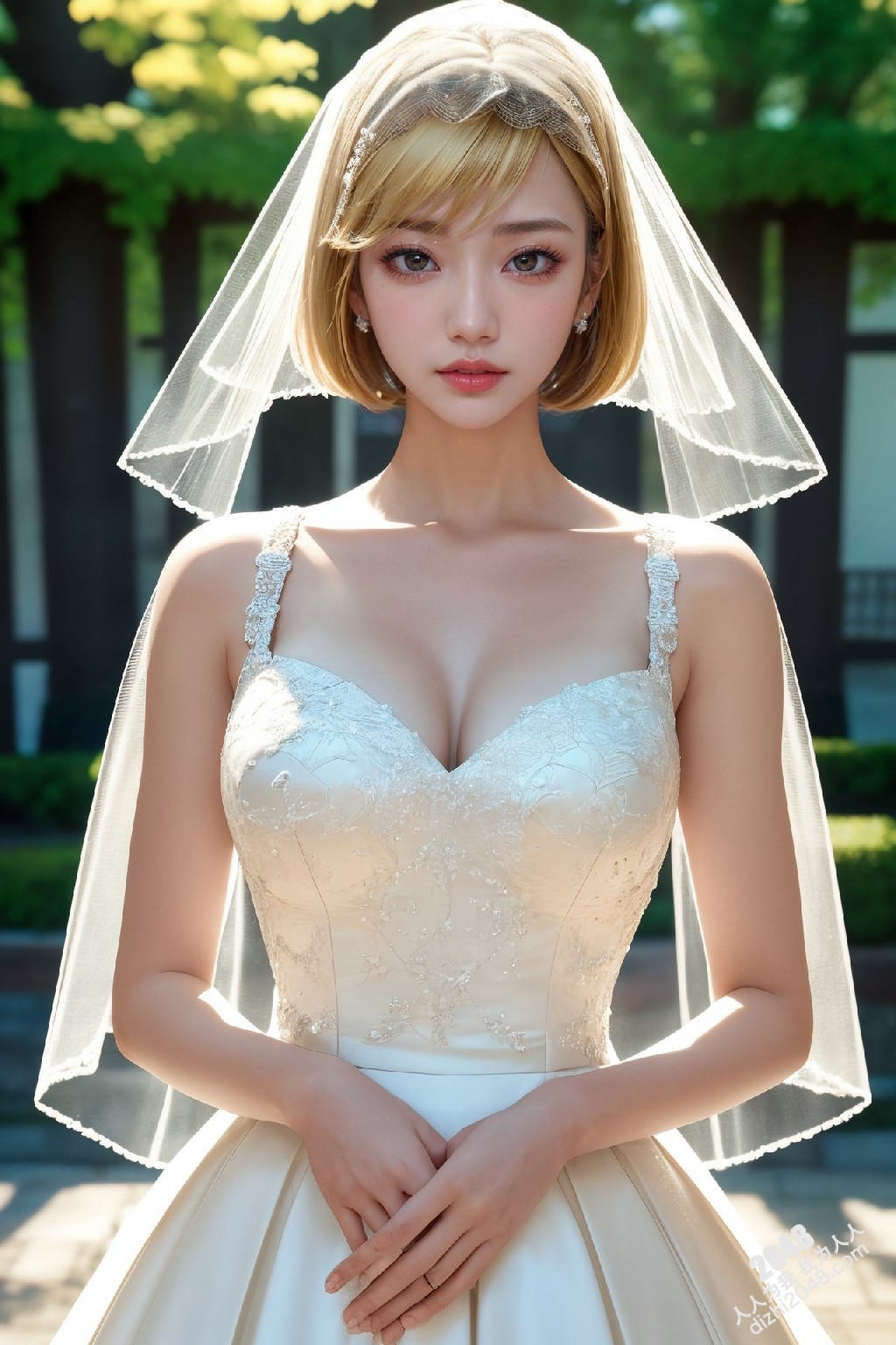 海边婚纱写真：新娘的诱惑(14)