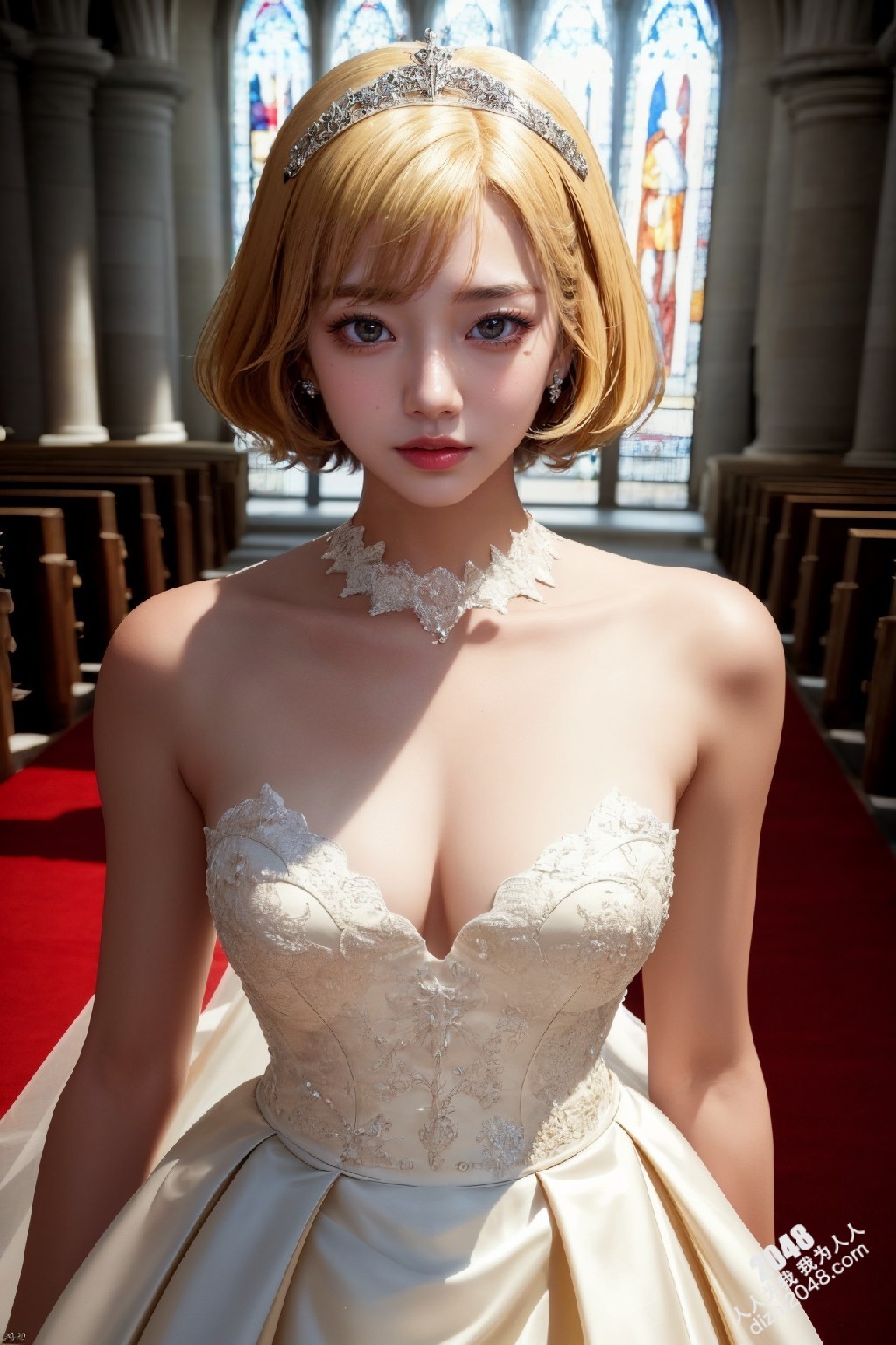 海边婚纱写真：新娘的诱惑(17)