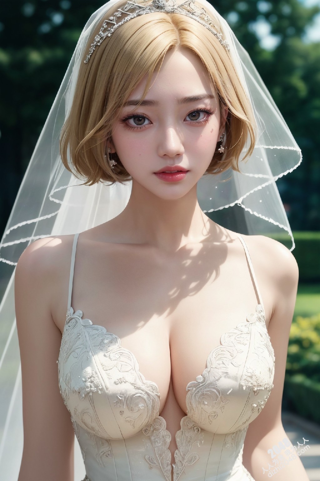 海边婚纱写真：新娘的诱惑(16)
