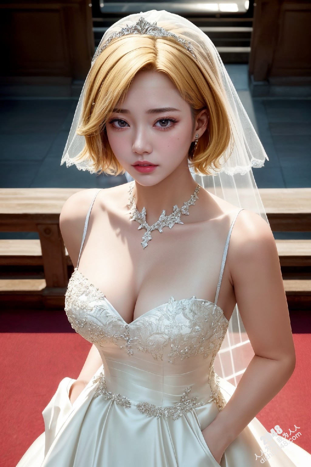 海边婚纱写真：新娘的诱惑(21)