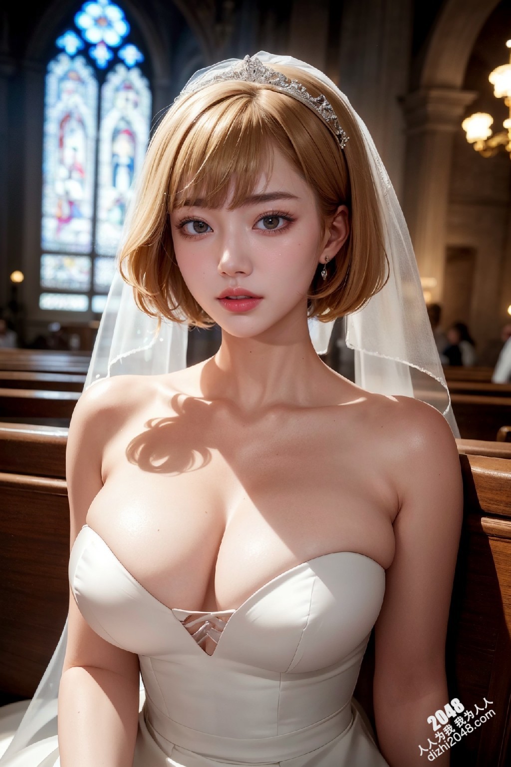 海边婚纱写真：新娘的诱惑(28)