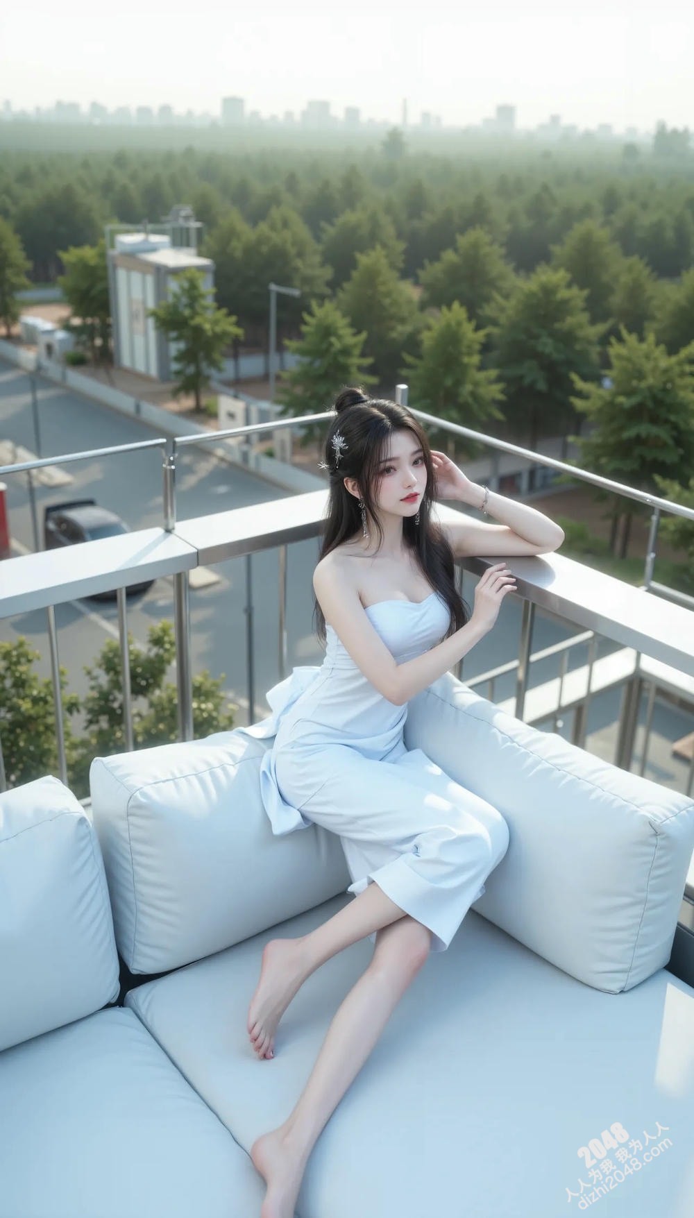 李慕婉的魅惑：黑色紧身衣下的曼妙身姿，性感与优雅的完美融合(12)