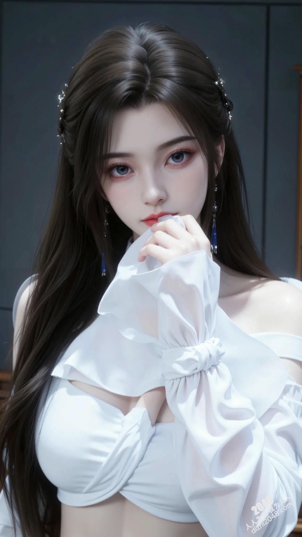 李慕婉的魅惑：黑色紧身衣下的曼妙身姿，性感与优雅的完美融合(13)