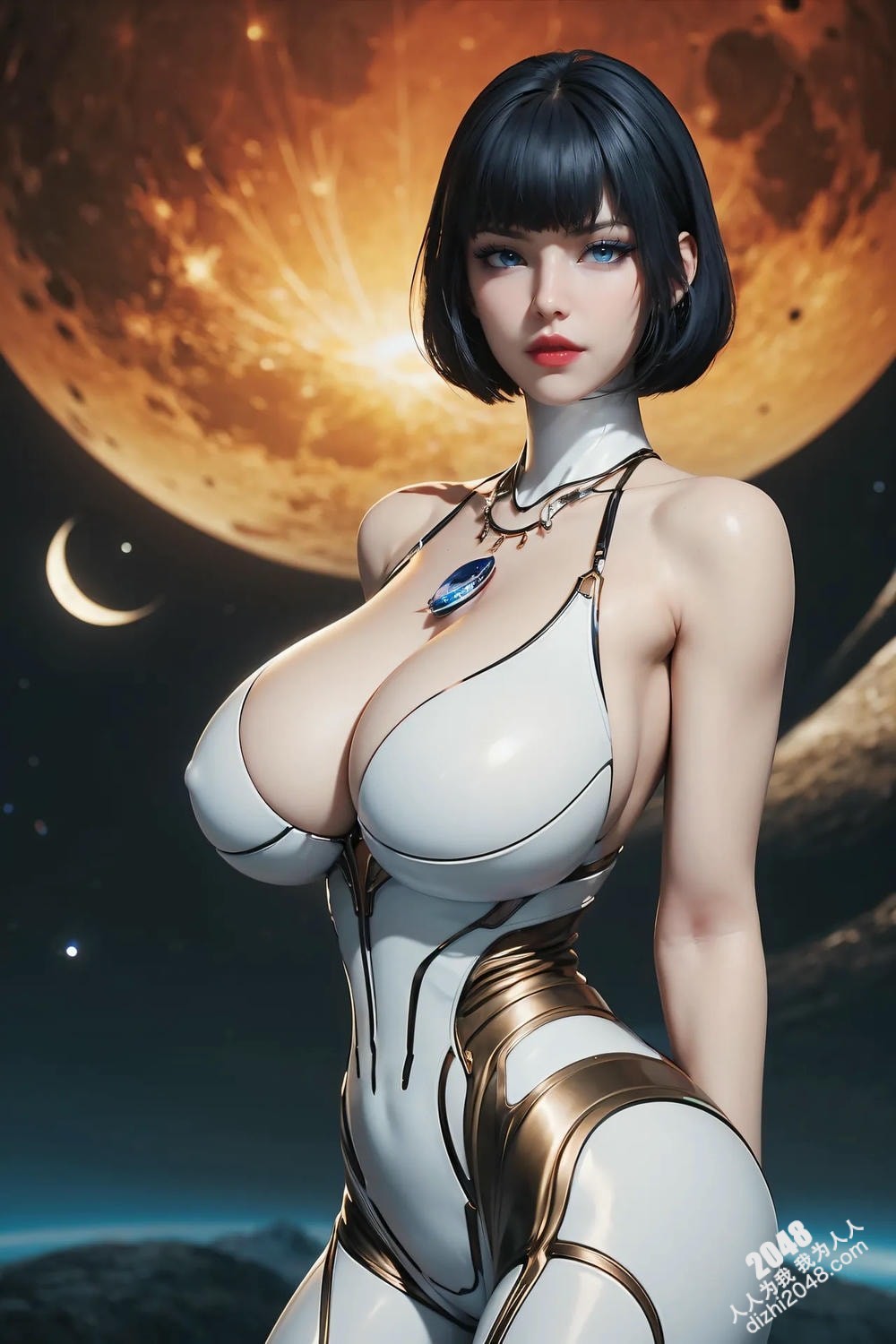 姬青星际战姬：性感尤物，太空魅惑(9)