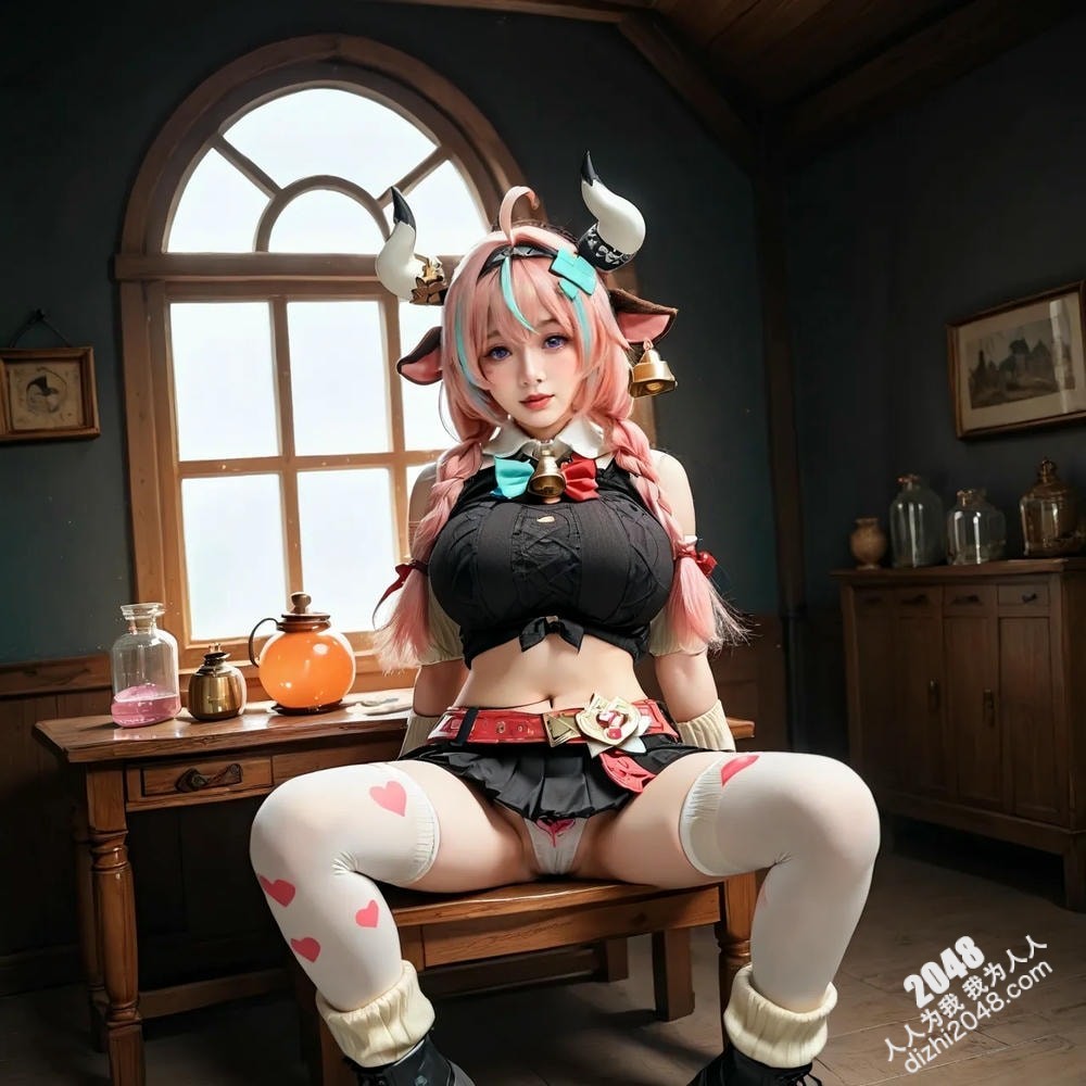 白雪兔女郎的诱惑：俄罗斯雪地写真，性感撩人，爱意私语(6)