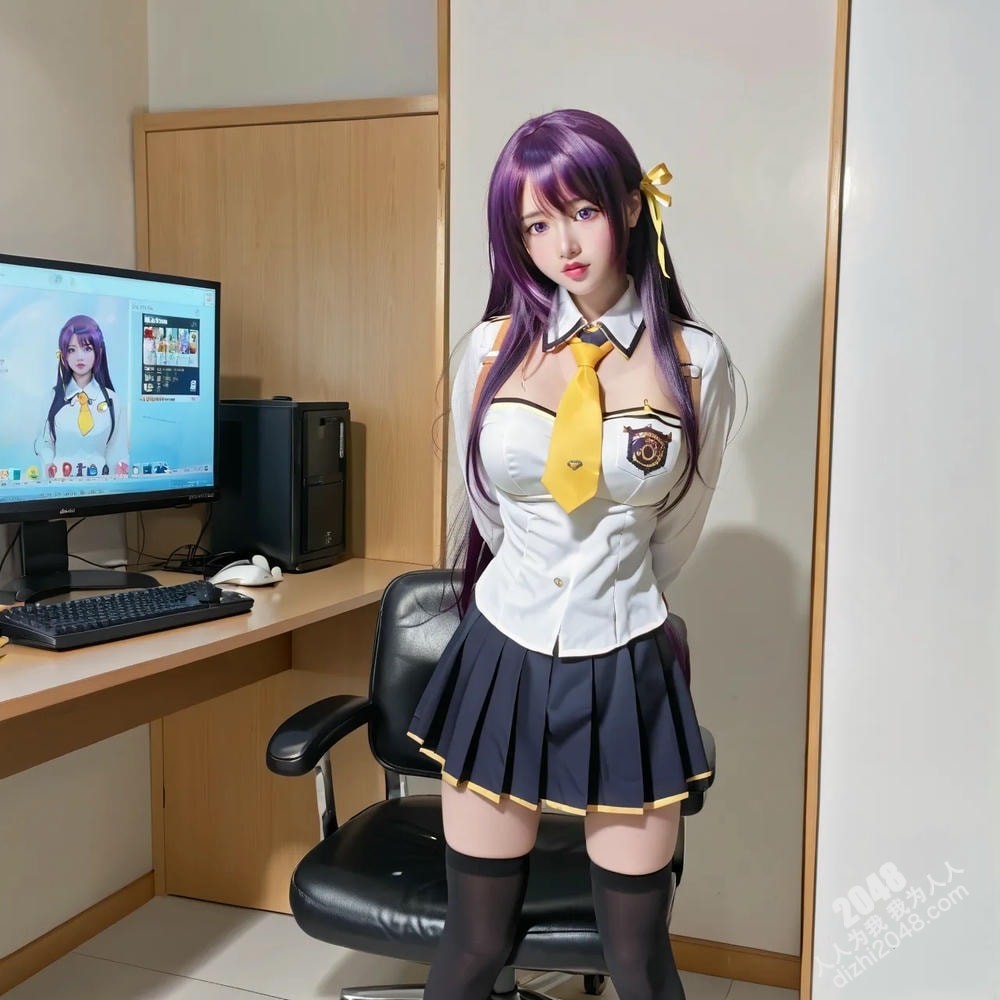 制服诱惑：精灵少女的赌桌游戏(9)