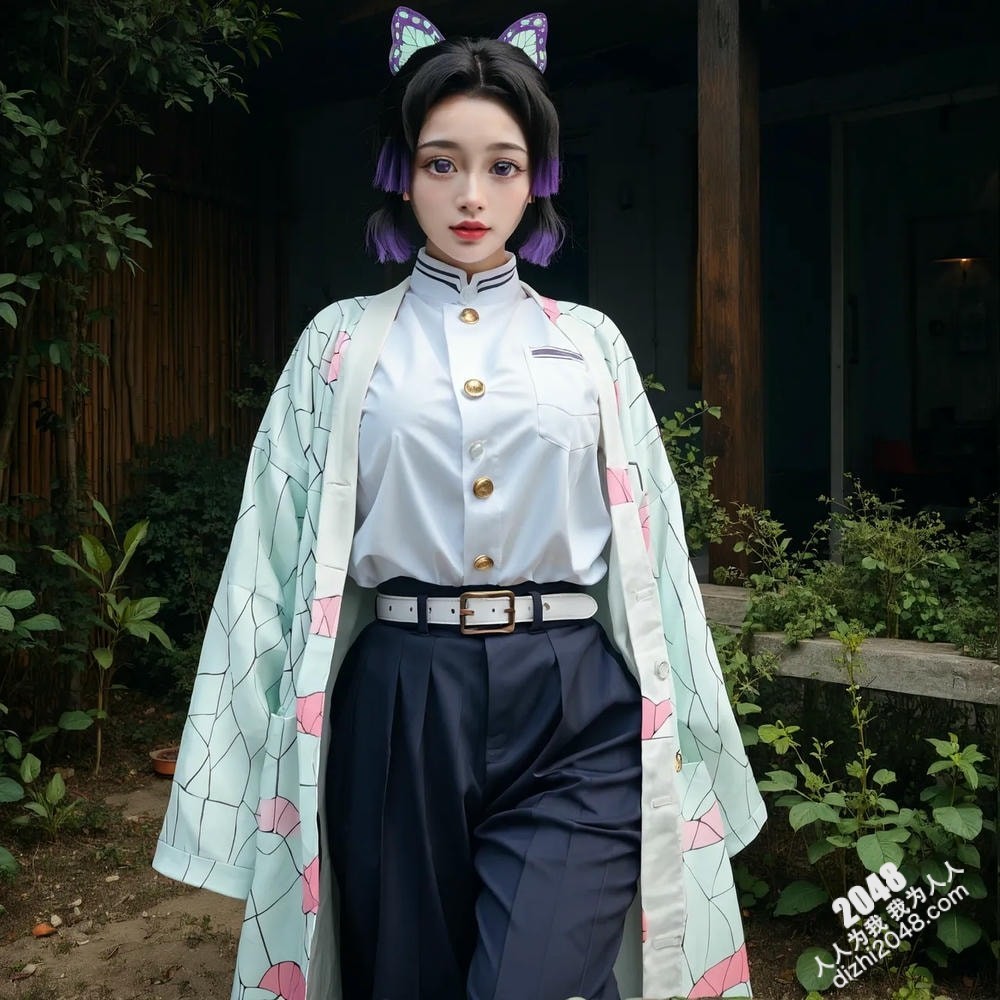 紫发COSER的诱惑：制服诱惑下的禁忌游戏，一场华丽房间的秘密盛宴，极致诱惑，大胆挑逗！(25)