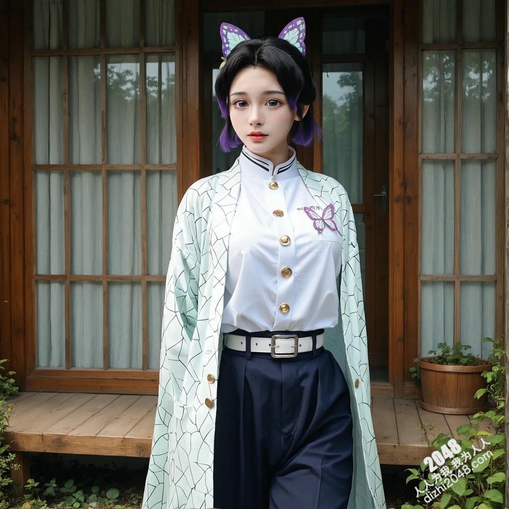 紫发COSER的诱惑：制服诱惑下的禁忌游戏，一场华丽房间的秘密盛宴，极致诱惑，大胆挑逗！(29)