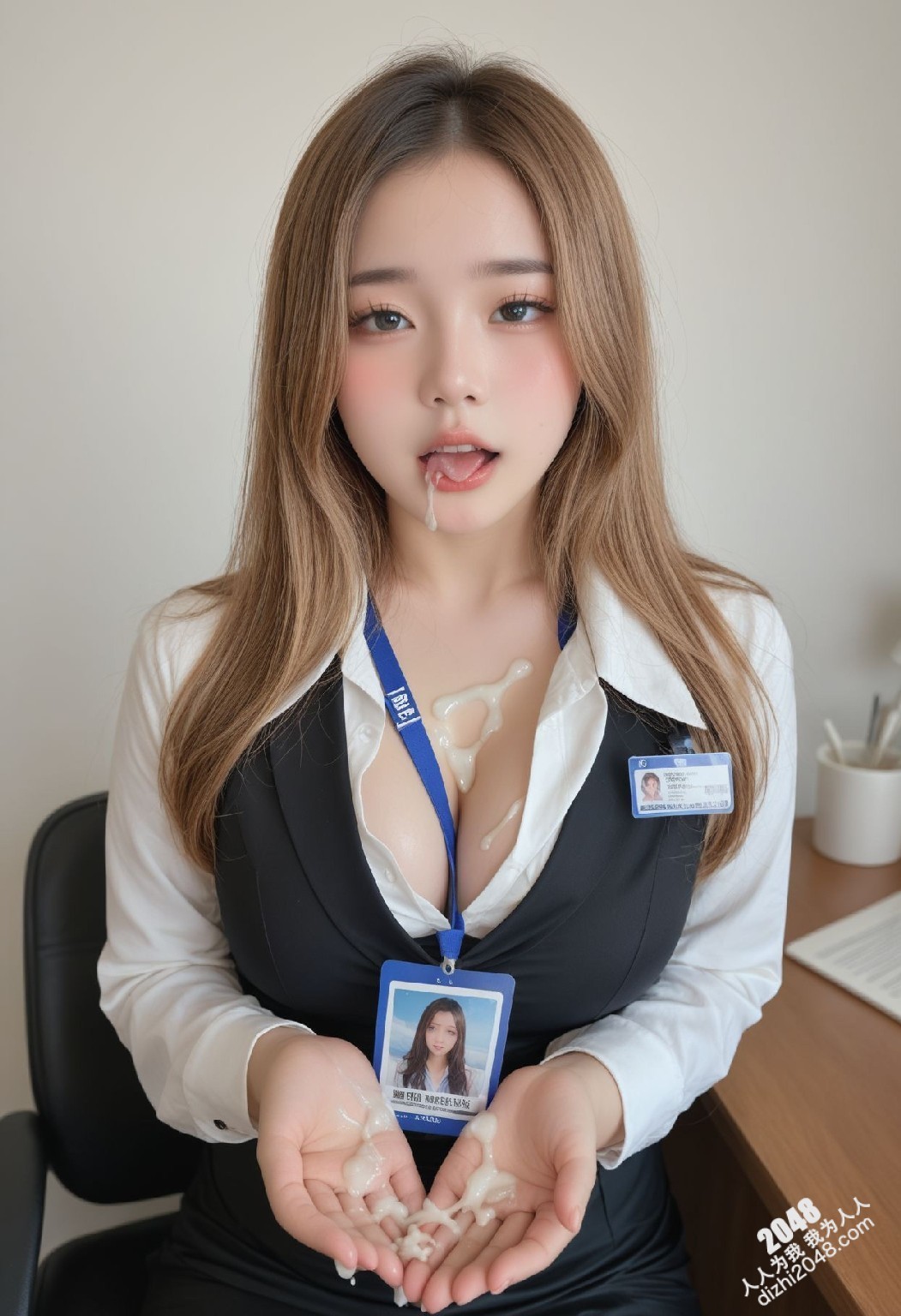 我的同事：办公室的诱惑—制服诱惑，爆乳秘书的秘密(24)