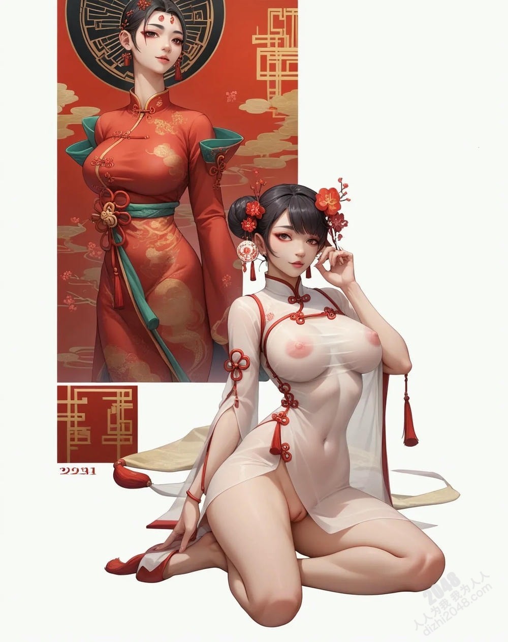 旗袍美女与巨蟒：蛇年禁忌诱惑(7)