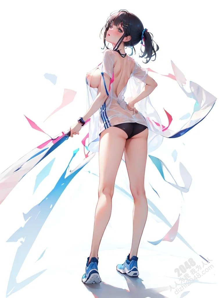 运动少女的诱惑：人像系列写真集-湿透衣衫下的曼妙曲线(10)