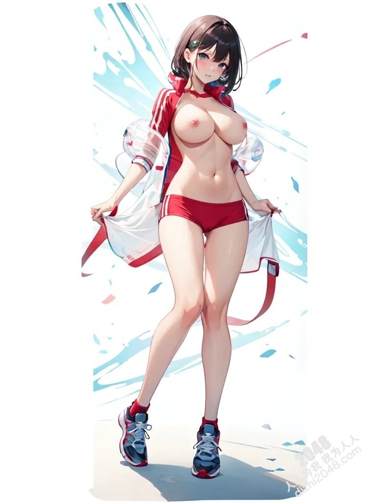 运动少女的诱惑：人像系列写真集-湿透衣衫下的曼妙曲线(20)