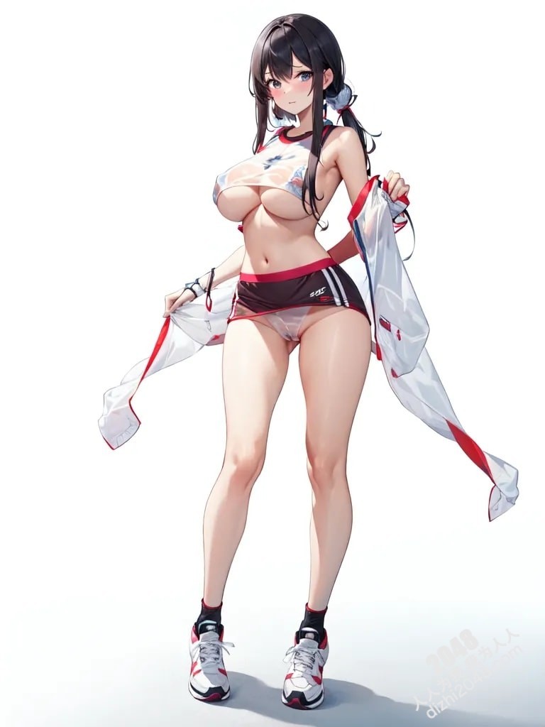 运动少女的诱惑：人像系列写真集-湿透衣衫下的曼妙曲线(23)