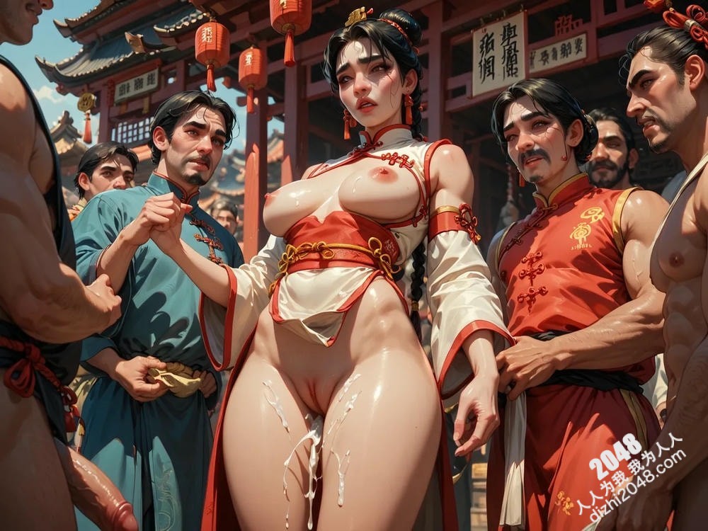 青楼春宵：红衣女子与一群男人的秘密夜(20)