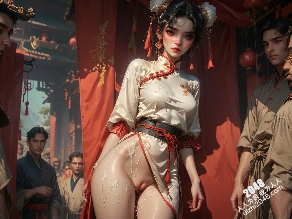 青楼春宵：红衣女子与一群男人的秘密夜(25)