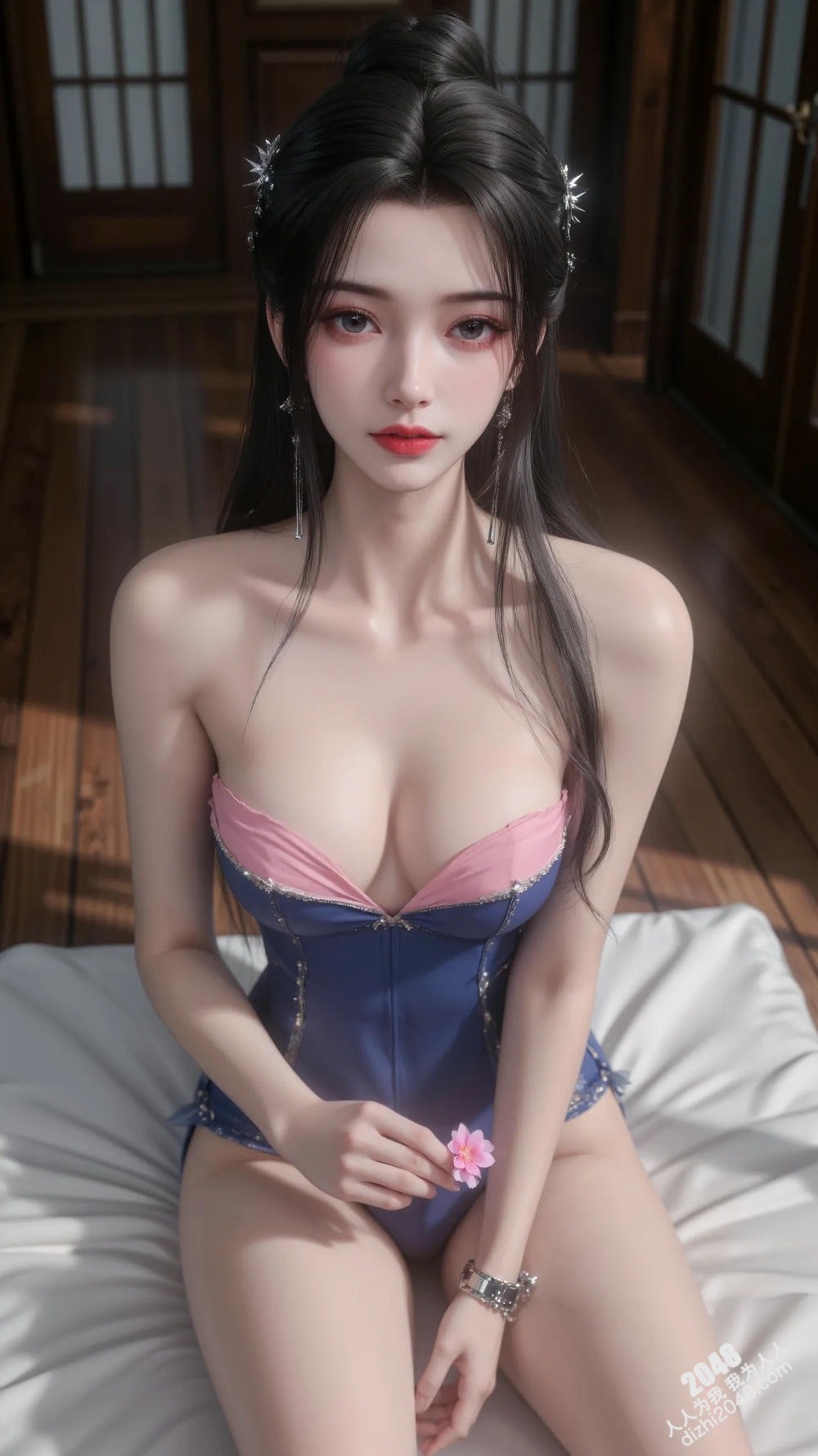 仙逆·李慕婉：雪肤花貌，酥胸半露，暗香浮动(3)