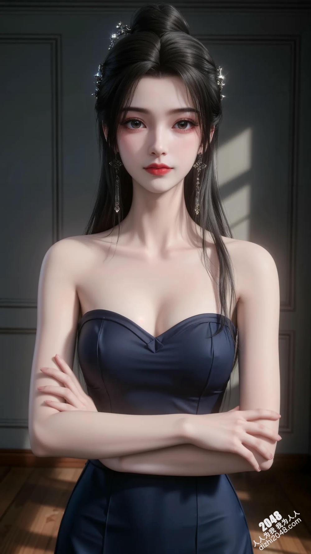 仙逆·李慕婉：雪肤花貌，酥胸半露，暗香浮动(6)