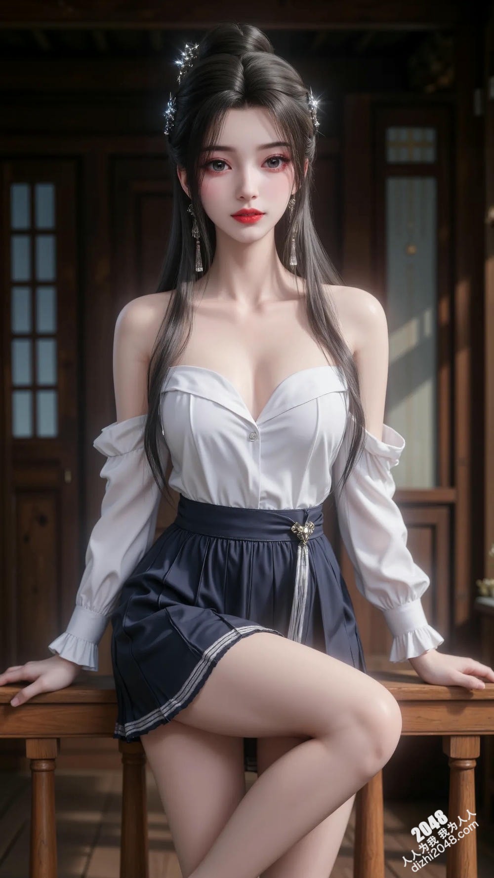 仙逆·李慕婉：雪肤花貌，酥胸半露，暗香浮动(11)