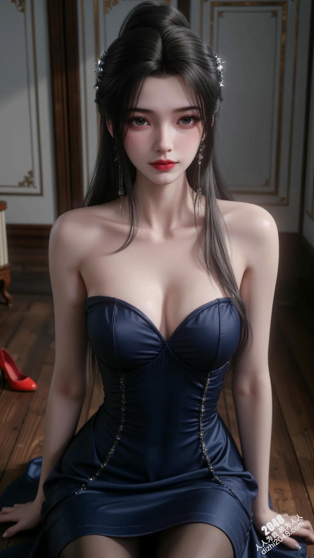 仙逆·李慕婉：雪肤花貌，酥胸半露，暗香浮动(10)