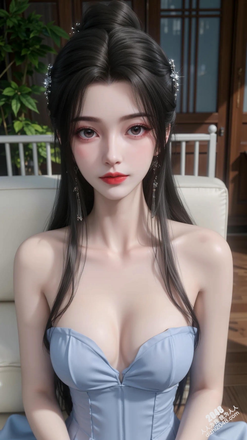 仙逆·李慕婉：雪肤花貌，酥胸半露，暗香浮动(13)