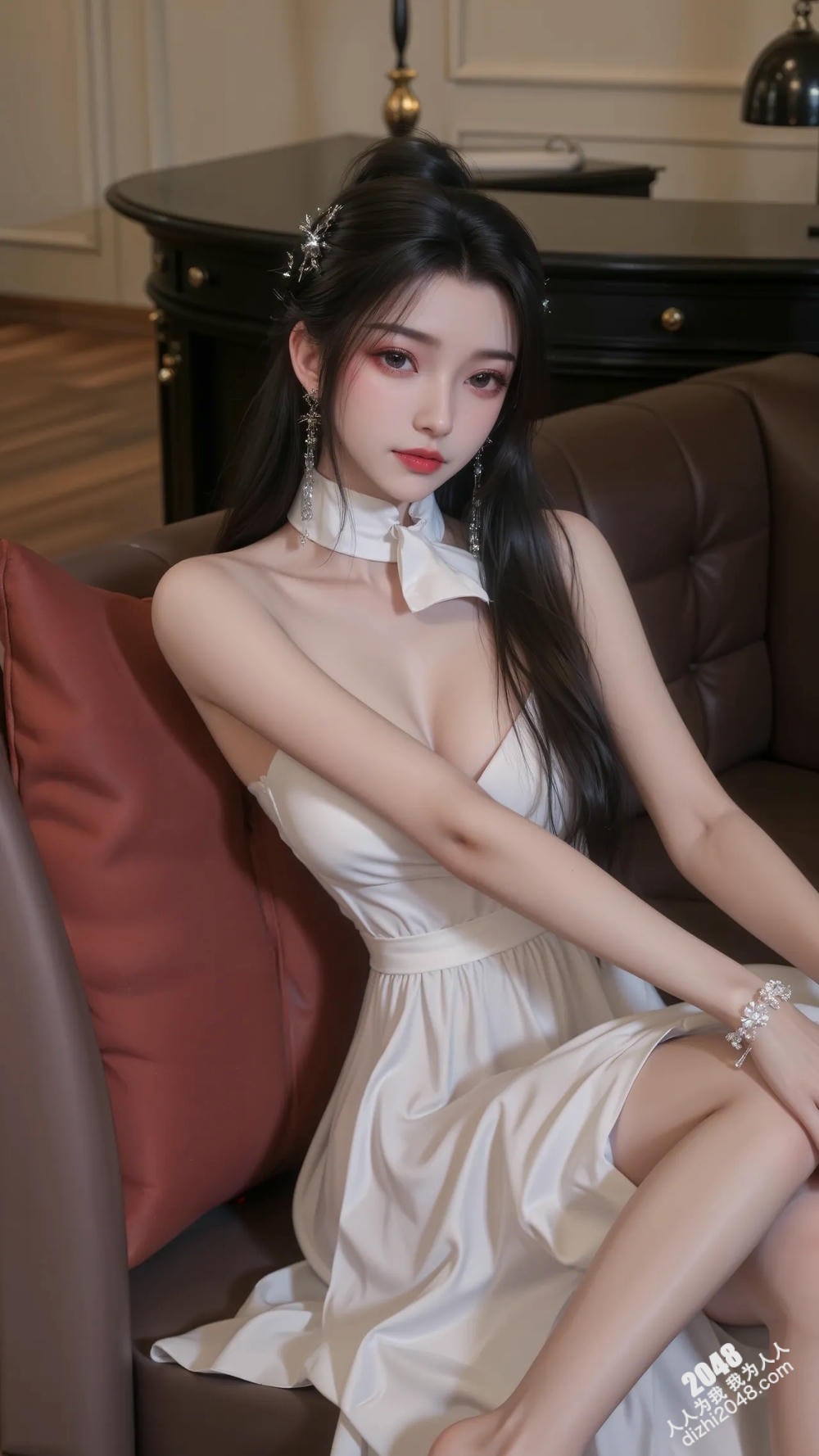 仙逆·李慕婉：雪肤花貌，酥胸半露，暗香浮动(17)